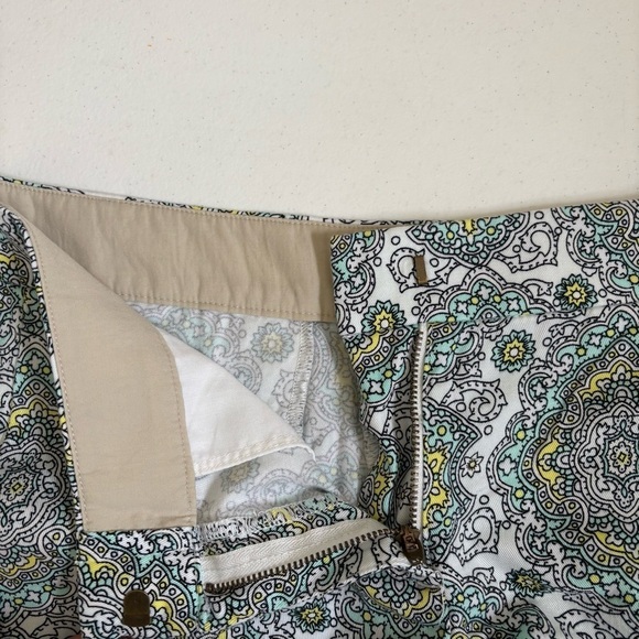 J.crew Chino Patterned Womens  Shorts size 6 - Picture 4 of 10
